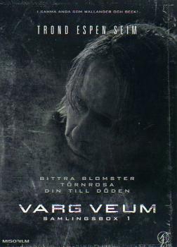 Varg Veum 3 DVD Box 1 norwegisch Der Wolf, Untertitel Englisch gebraucht